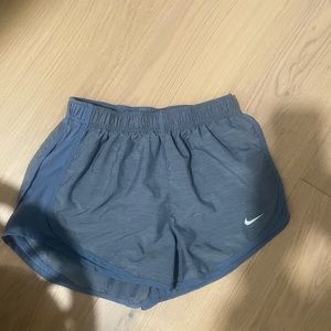 Blue nike shorts